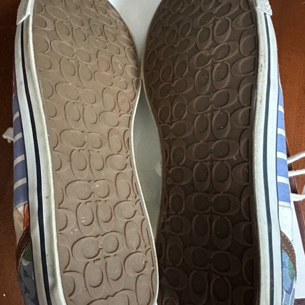 Coach Daphney Patchwork Sneakers - Multi-Color Si… - image 5